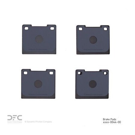 Dynamic Friction Co DFC 3000 Semi-Metallic Brake Pads - 1311-0044-00